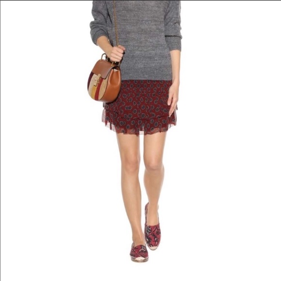 Isabel Marant Étoile Silk Mini Skirt - Picture 2 of 7